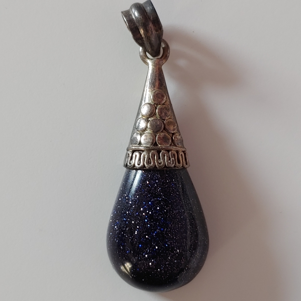 Vintage teardrop charm